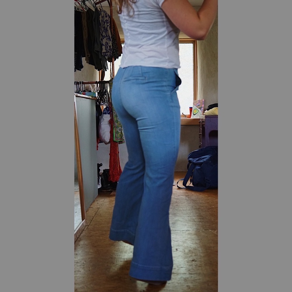 Anthropologie bell bottoms